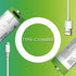4 Pack CR2 Rechargeable 3.7V Lithium Batteries, 300mAh, USB Type C Fast Charge