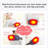 NORMIA RITA 3 Settings, Heating Belt, Far Infrared Heat Pad with Temperature USB Powered Waist Warmer for Men Women