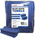 Premium Huck Towels, 100% Cotton Bulk Surgical Towel for General Cleaning, Auto Shop, Hospital Use, Super Absorbent,