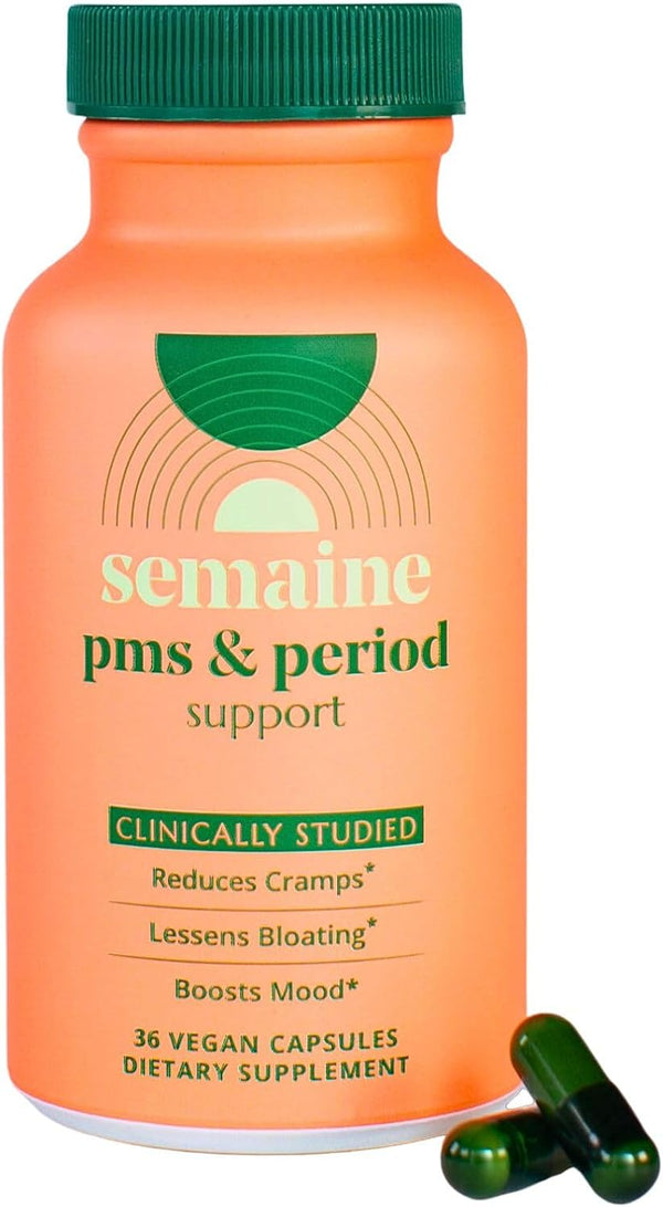 PMS & Period Relief - Menstrual Cramp Relief Supplement for Happy Hormones and Period Relief (36 Count)