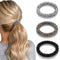 Pearl Hair Ties Rhinestone Ponytail Holder Bead Set, Elastic Hair Bands for Women and Girls (Pack of 3)