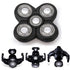 Replacement Blades 3 Pack for Head Shaver Kit, 5 Blades for Bald Men, Includes 1 Cleaning Brush