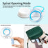 6 Pack Clear Contact Lens Case - Portable Cases with Tweezers, Solution Bottle, Contacts Soak Storage Kit