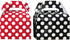 Outside the Box Papers MINI Gable Favor Boxes, Ladybug Theme, Red Black and White, 24 Count