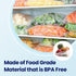 CLEANWRAP Food Storage Roll Bags (11.81 * 15.74-500 PCS) - Mini Plastic Bags for Food Storage, Mothers Day Gifts