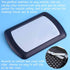 WenMei 2 Pack Black Deluxe Sun Visor Mirror, Auto Supplies Car Makeup Mirror 16.9x11cm/6.65"x4.33"