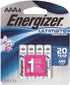 Energizer Photo Ultimate Lithium AAA Batteries, Pack of 4
