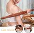 Wooden Massage Stick Self-Care Tool Compact Wood Massager for Home Travel Enhances Blood Flow Lymphatic Circulation