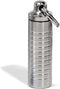 Slim Single Chamber Keychain Pill Holder - Waterproof Stainless Steel Pill Case, Compact with Customizable Chambers