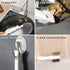 Kitchen Cleaning Scrub Brush - Deep Gas Stove Brass Wire Brushes with Stiff Bristles & Cooktop Scraper, Scrubber
