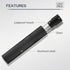 1oz Perfume Atomizer, 30ML Empty Cologne Spray Bottle, Travel Perfume Sprayer Dispenser, Black