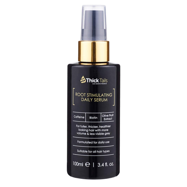 Root Stimulating Leave-In Hair Serum – 3.4 fl.oz | Strengthens & Nourishes for Fuller-Looking Hair with Caffeine &