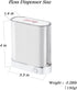 Holy Rose Dental Floss Dispenser 2 Box, 196 Count Floss Picks Micro Portable Case for Clean Teeth, Travel, Family