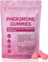 SUUDUUL Pheromone Gummies for Women Enhance Natural Scent & Confidence Support, Strawberry Flavor,