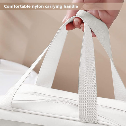 Travel Toiletry Bag for Women and Men, Matte Translucent Organizer with Handle, Makeup Cosmetic Bag for Travel