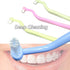 HRASY 4 (4 Orthodontic Toothbrush Small Tuft Toothbrush Tiny Compact Interspace Brush for Dental Implants, Braces