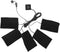 Electric Clothes Heating Pads Set, 5Pcs Adjustable Temperature USB Heater Pads, Waterproof Fiber Heating Pads 4.3 x