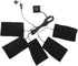 Electric Clothes Heating Pads Set, 5Pcs Adjustable Temperature USB Heater Pads, Waterproof Fiber Heating Pads 4.3 x