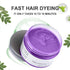 Temporary Hair Color Wax Dye - Natural Hair Wax Color for Kids (Purple, 120g) - Halloween Cosplay Party