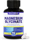 Magnesium Glycinate Capsules 380mg | 90 Counts | Non-GMO & Gluten Free | Muscle, Heart, Nerve Support, 45 Servings High