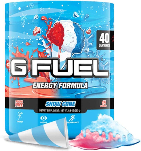 G Fuel Watermelon Energy Powder, Sugar Free, Clean Caffeine Focus Supplement, 9.8 oz (40 Servings)