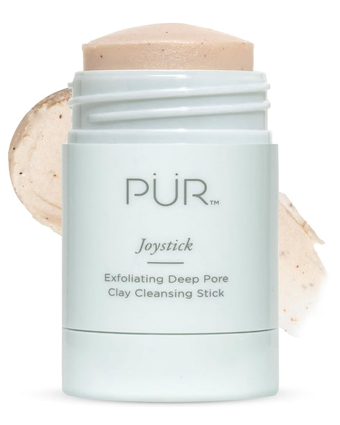 PÜR Minerals Face Clay Mask Stick, Exfoliating Deep Cleanser Joystick Clay Mask for Pores & Blackheads