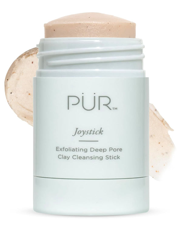 PÜR Minerals Face Clay Mask Stick, Exfoliating Deep Cleanser Joystick Clay Mask for Pores & Blackheads