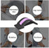 Back Stretcher for Lower Back Pain Relief, Adjustable Lumbar Massager, Back Stretching Device for Sciatica Pain Relief