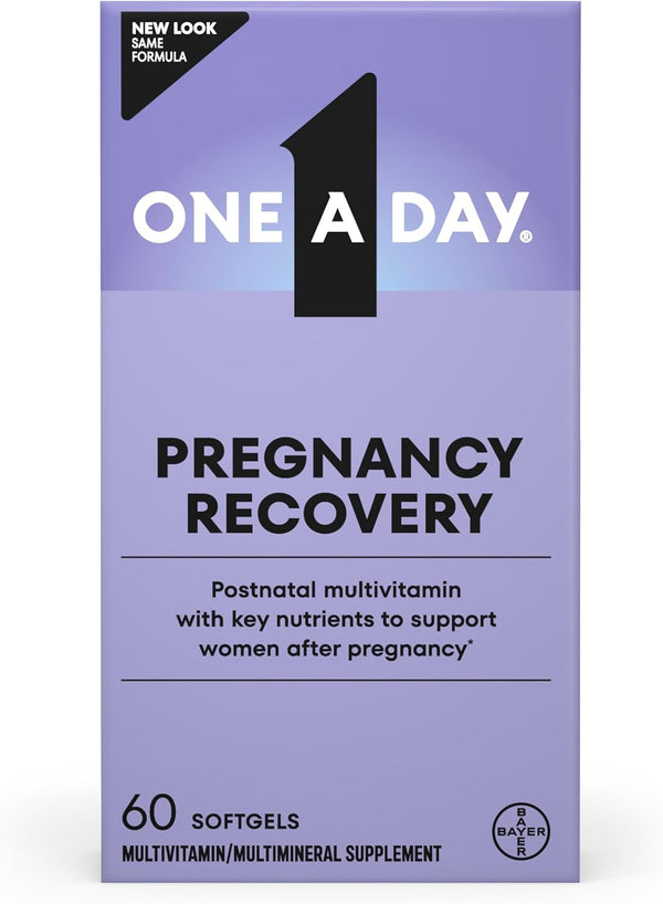 One A Day Postnatal Vitamins for Women, Postnatal Multivitamin with Folic Acid,