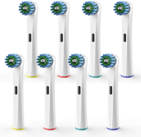 Best Replacement Toothbrush Heads for Oral-B, 8 Count Compatible with Oral-B Braun Electric Toothbrush