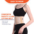 Abdominal Support Belt for Men & Women, Recovery Binder, Compression Belt, Secure Fit, M