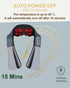 Neck Massager with Heat, Shiatsu Shoulder and Back Massager, Electric Kneading Back Massager, Massage Pillow for Deep