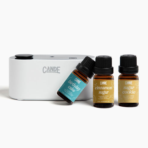 CE CRAFT Waterless Travel Diffuser Gift Set - Rechargeable Diffuser for Aromatherapy
