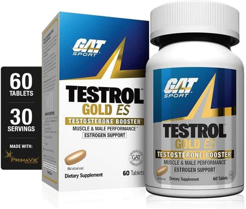 GAT SPORT Testrol Gold ES, 60 Tablets for Estrogen Balance with Tribulus and DIM