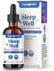 LIQUIDHEALTH Sleep Well Natural Sleep Aid Melatonin Drops, 2 oz, Vegan, Sugar-Free, Drug Free
