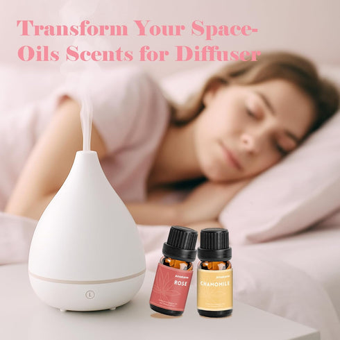 Set, Floral & Woodland Fragrance Oils AmaKane Fragrance Oil for Candle Making, Aromatherapy Essential Oils for Diffuser
