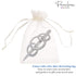 Parcelona French 3.5" Celluloid Hair Slider Barrette - Triple Ringed Non Slip Ponytail Holder for Women