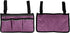 Wheelchair Bag, Armrest Accessories for Wheelchair Side Hanging Storage Tote, Organizer for Seniors, Purple
