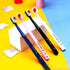 2 Pcs Black and White Heart Shaped Couple Toothbrushes, Eco-Friendly Nano Manual Dental Care Brushes