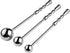 PIDOIM Stainless Steel Dildo Massage Wand, Handheld Anal Probe Metal Anal Butt Plug Masturbation Pleasure Stick Anus