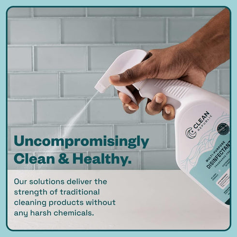Multi-Purpose Disinfectant Spray, ALL NATURAL, Safe for People, Pets & Plants, 1 Gallon