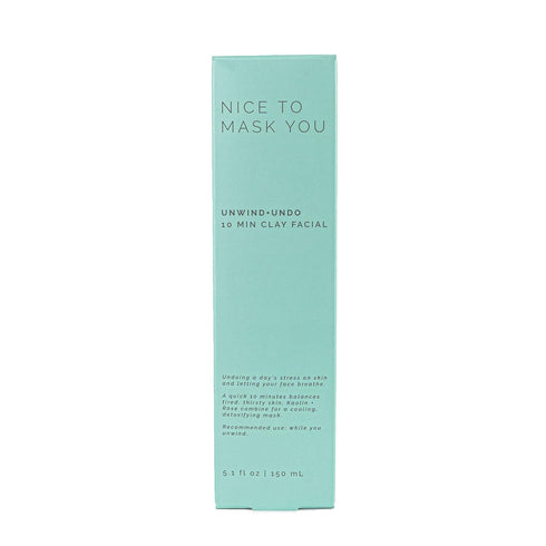 Kaolin Clay Facial Mask - Pore Cleansing Skincare Treatment with Rose - 5.1 fl oz