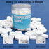 Portable Compressed Towels, 100 PCS Mini Magic Coin Tissues, Disposable Napkins for Camping, Home, Travel, Sports