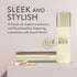Pretty Pill Box Set, Stylish Daily Pill Organizer, Travel Essentials for Women & Men - Champagne