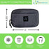 Sugar Medical Insulated Diabetes Supply Bag Glucose Meter Case & Diabetic Organizer | Crossbody or Belt Bag