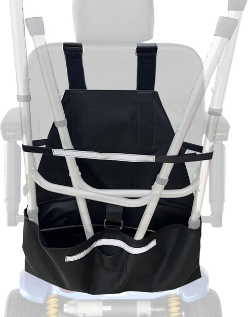 Walker Holder for Mobility Scooters & Power Chairs - Rollator Stand Support
