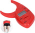 Body Fat Caliper, Accu Measure Fat Calipers for Subcutaneous Fat Measurement, Fitness Enthusiasts, Red