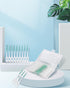 200 PCS Soft Dental Floss Picks with Case, Disposable Tooth Flossing Brush for Cleaning Teeth, Green Color