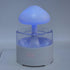 Hamwesh 7 Rain Humidifier, Adjustable LED Light Modes Essential Oil Diffuser, Raindrop Humidifier with Rechargeable