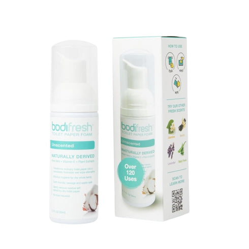 Toilet Paper Foam, Liquid Wet Wipe, Plant-Based Eco Friendly Flushable Alternative with Aloe & Vitamin E